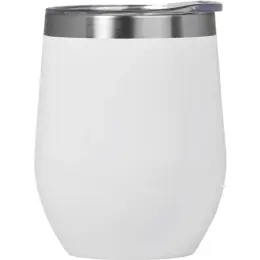 Serendipio Sheridan Stainless Steel Vacuum Tumbler White